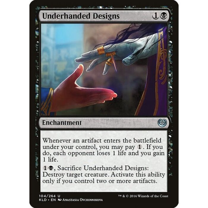 Magic: The Gathering Underhanded Designs (104) Near Mint