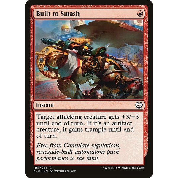 Magic: The Gathering Built to Smash (108) Lightly Played