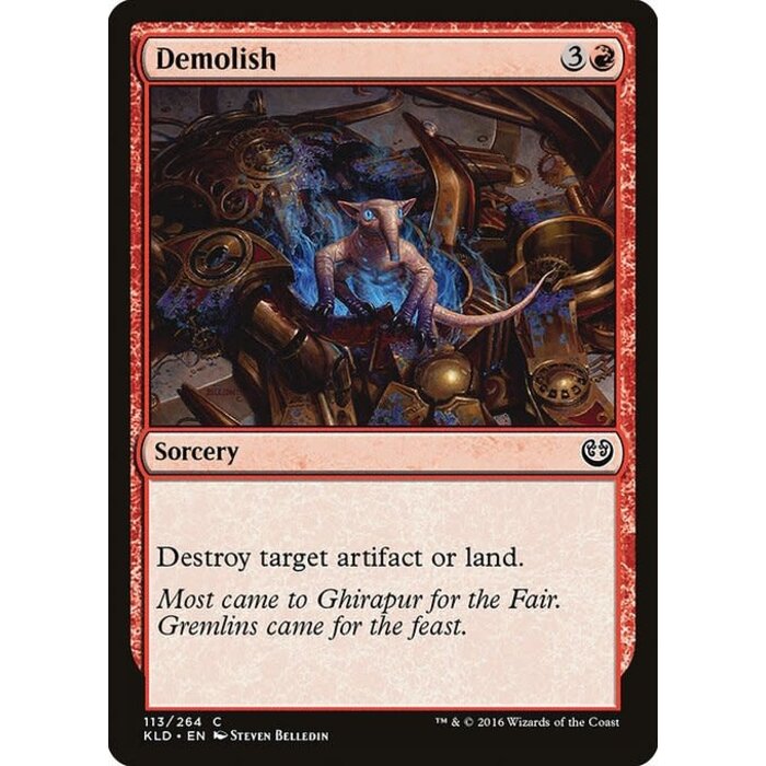 Magic: The Gathering Demolish (113) Lightly Played