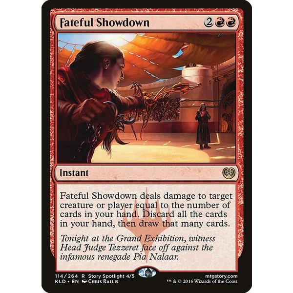 Magic: The Gathering Fateful Showdown (114) Lightly Played