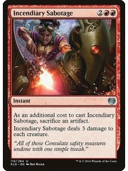 Magic: The Gathering Incendiary Sabotage (119) Near Mint
