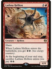 Magic: The Gathering Lathnu Hellion (121) Near Mint