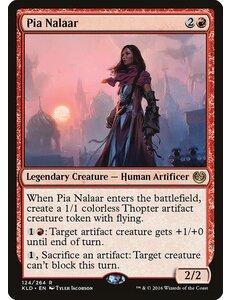 Magic: The Gathering Pia Nalaar (124) Lightly Played