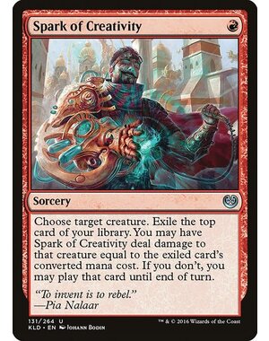 Magic: The Gathering Spark of Creativity (131) Lightly Played
