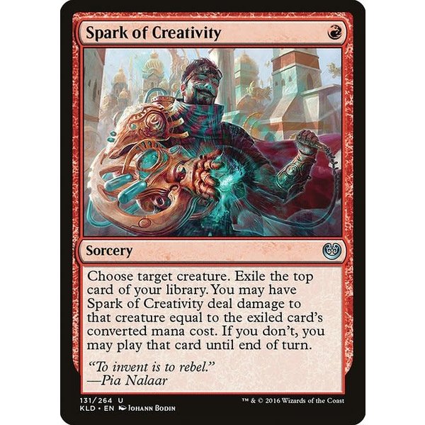 Magic: The Gathering Spark of Creativity (131) Lightly Played