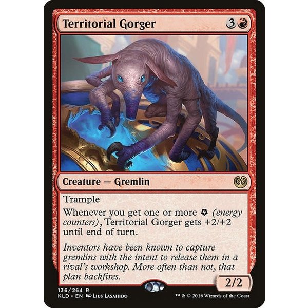 Magic: The Gathering Territorial Gorger (136) Lightly Played