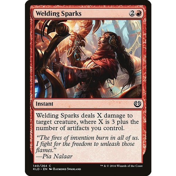 Magic: The Gathering Welding Sparks (140) Lightly Played