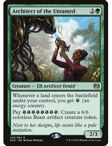 Magic: The Gathering Architect of the Untamed (143) Lightly Played