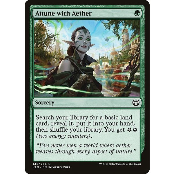 Magic: The Gathering Attune with Aether (145) Lightly Played