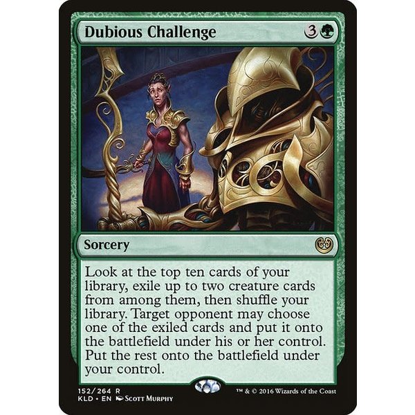 Magic: The Gathering Dubious Challenge (152) Lightly Played