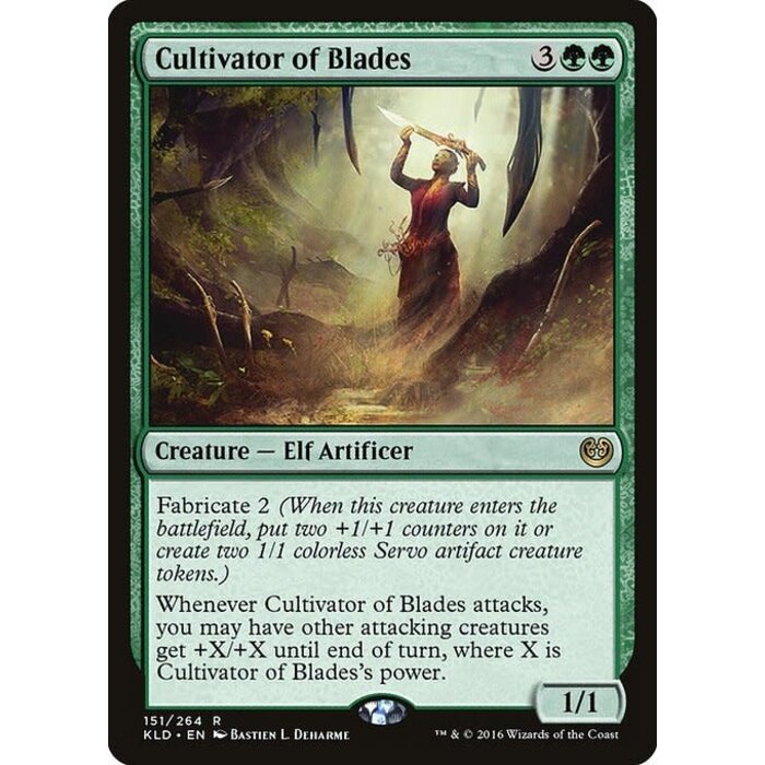 Magic: The Gathering Cultivator of Blades (151) Near Mint