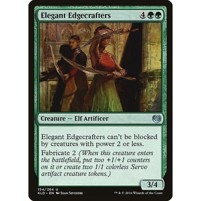 Magic: The Gathering Elegant Edgecrafters (154) Near Mint