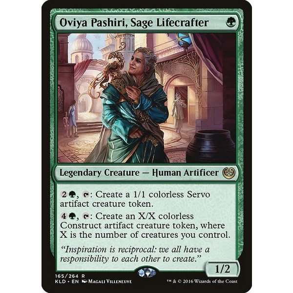 Magic: The Gathering Oviya Pashiri, Sage Lifecrafter (165) Lightly Played