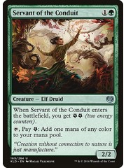 Magic: The Gathering Servant of the Conduit (169) Lightly Played