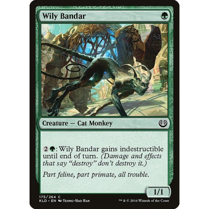 Magic: The Gathering Wily Bandar (175) Lightly Played