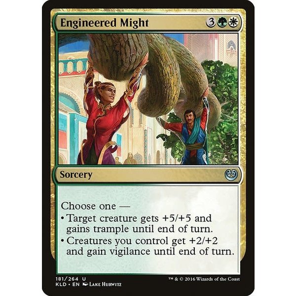 Magic: The Gathering Engineered Might (181) Lightly Played