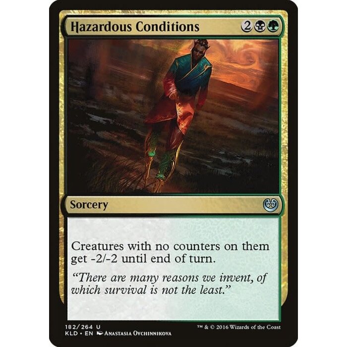 Magic: The Gathering Hazardous Conditions (182) Near Mint