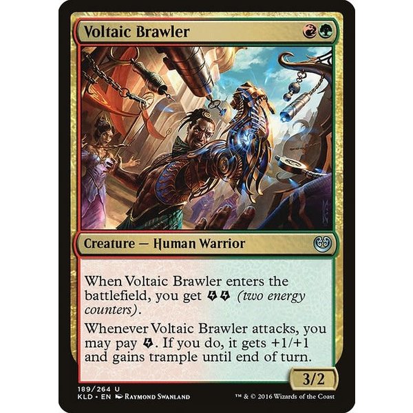 Magic: The Gathering Voltaic Brawler (189) Lightly Played