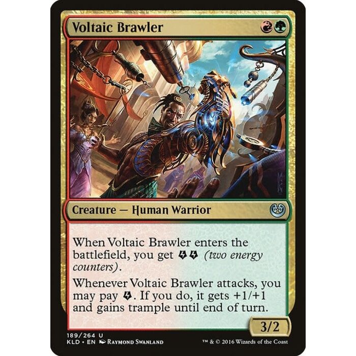 Magic: The Gathering Voltaic Brawler (189) Lightly Played