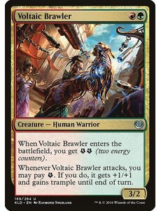 Magic: The Gathering Voltaic Brawler (189) Near Mint