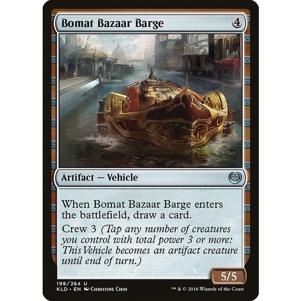 Magic: The Gathering Bomat Bazaar Barge (198) Lightly Played