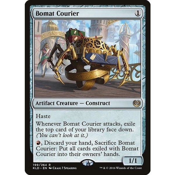 Magic: The Gathering Bomat Courier (199) Lightly Played