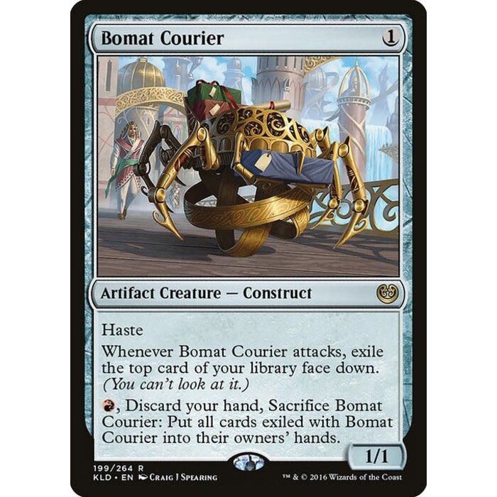 Magic: The Gathering Bomat Courier (199) Lightly Played