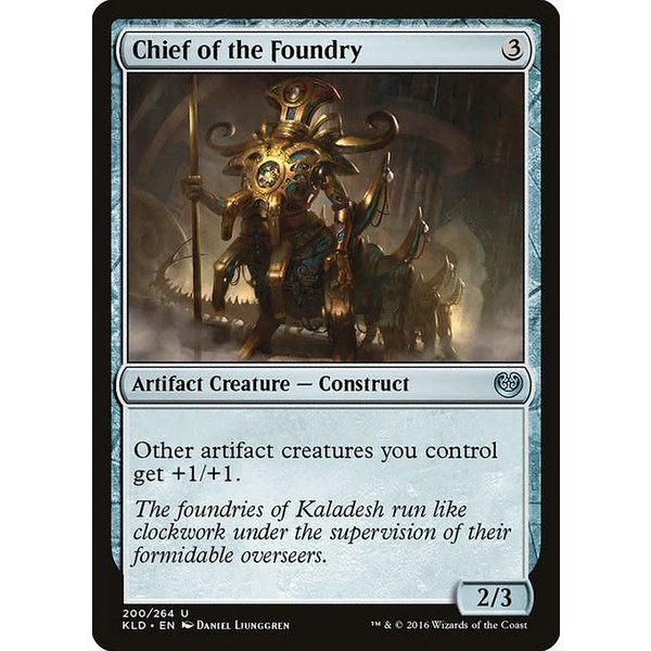 Magic: The Gathering Chief of the Foundry (200) Lightly Played