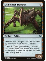 Magic: The Gathering Demolition Stomper (206) Near Mint