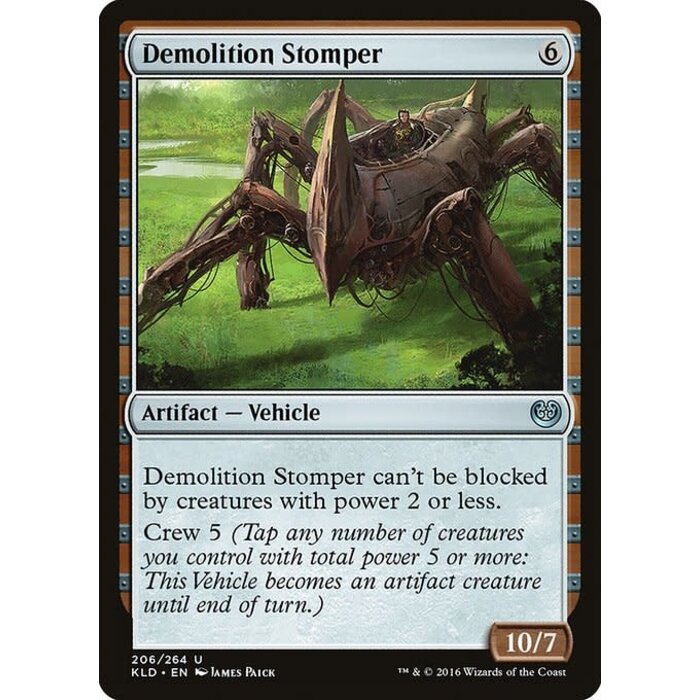Magic: The Gathering Demolition Stomper (206) Near Mint