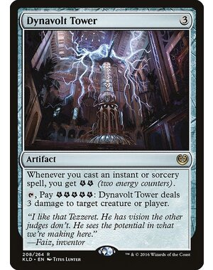Magic: The Gathering Dynavolt Tower (208) Lightly Played