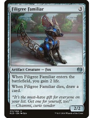 Magic: The Gathering Filigree Familiar (212) Lightly Played Foil