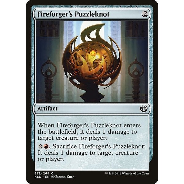 Magic: The Gathering Fireforger's Puzzleknot (213) Lightly Played