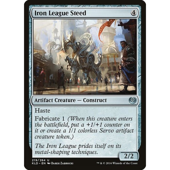 Magic: The Gathering Iron League Steed (219) Near Mint