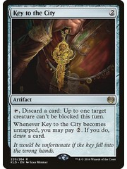 Magic: The Gathering Key to the City (220) Lightly Played