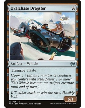 Magic: The Gathering Ovalchase Dragster (225) Lightly Played