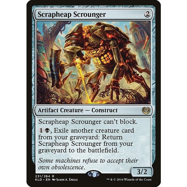 Magic: The Gathering Scrapheap Scrounger (231) Lightly Played