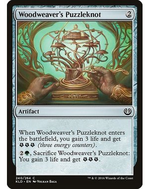 Magic: The Gathering Woodweaver's Puzzleknot (240) Lightly Played
