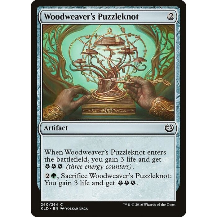 Magic: The Gathering Woodweaver's Puzzleknot (240) Lightly Played