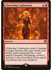 Magic: The Gathering Liberating Combustion (267) Lightly Played