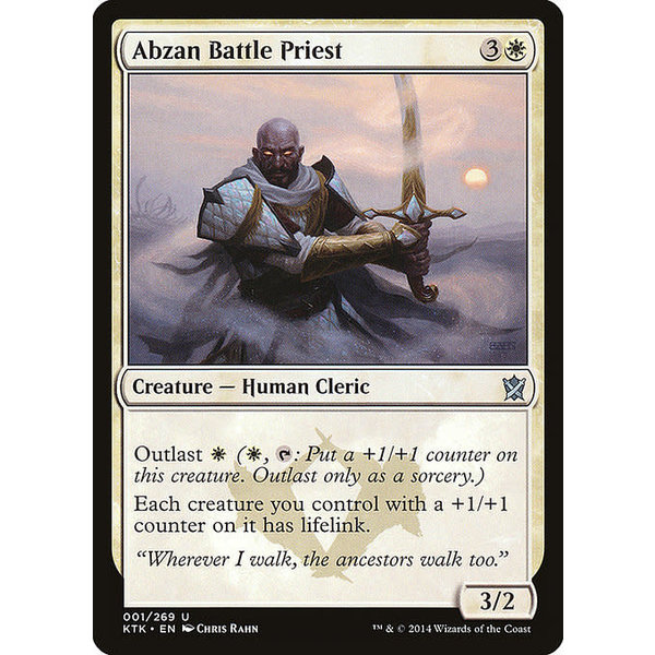 Magic: The Gathering Abzan Battle Priest (001) Near Mint