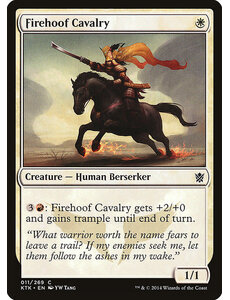 Magic: The Gathering Firehoof Cavalry (011) Lightly Played