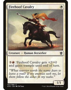 Magic: The Gathering Firehoof Cavalry (011) Lightly Played