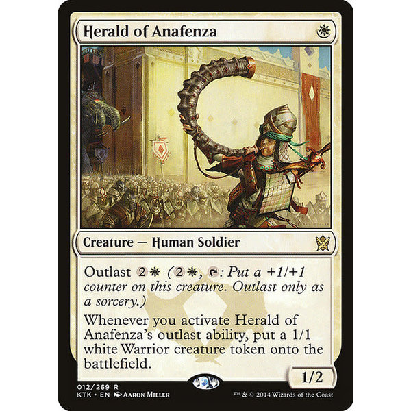 Magic: The Gathering Herald of Anafenza (012) Lightly Played