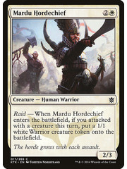 Magic: The Gathering Mardu Hordechief (017) Lightly Played