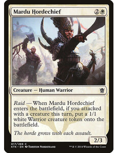 Magic: The Gathering Mardu Hordechief (017) Lightly Played