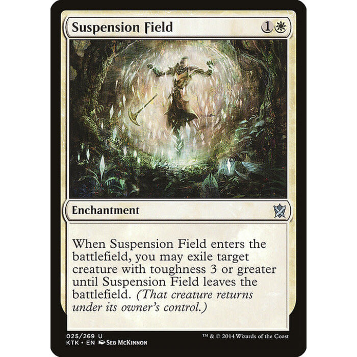 Magic: The Gathering Suspension Field (025) Near Mint