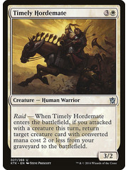 Magic: The Gathering Timely Hordemate (027) Near Mint