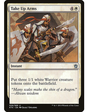 Magic: The Gathering Take Up Arms (026) Near Mint