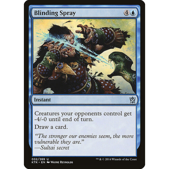 Magic: The Gathering Blinding Spray (032) Moderately Played